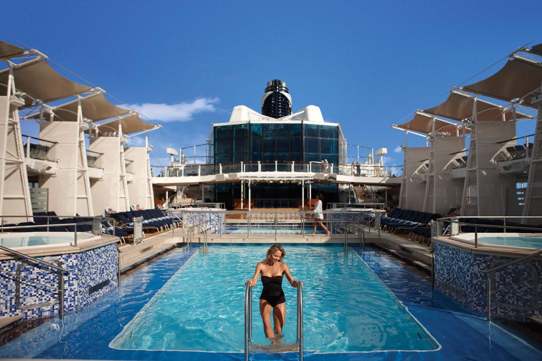 12 night Canaries, Spain and Morocco cruise - Celebrity Cruises Infinity Ship pool